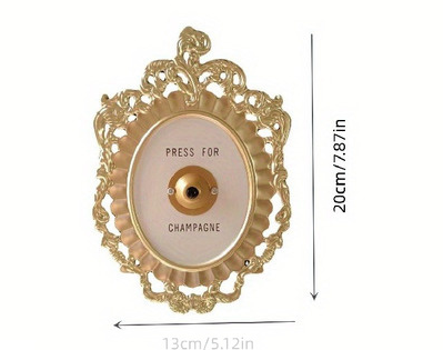 Champagne Functional Doorbell