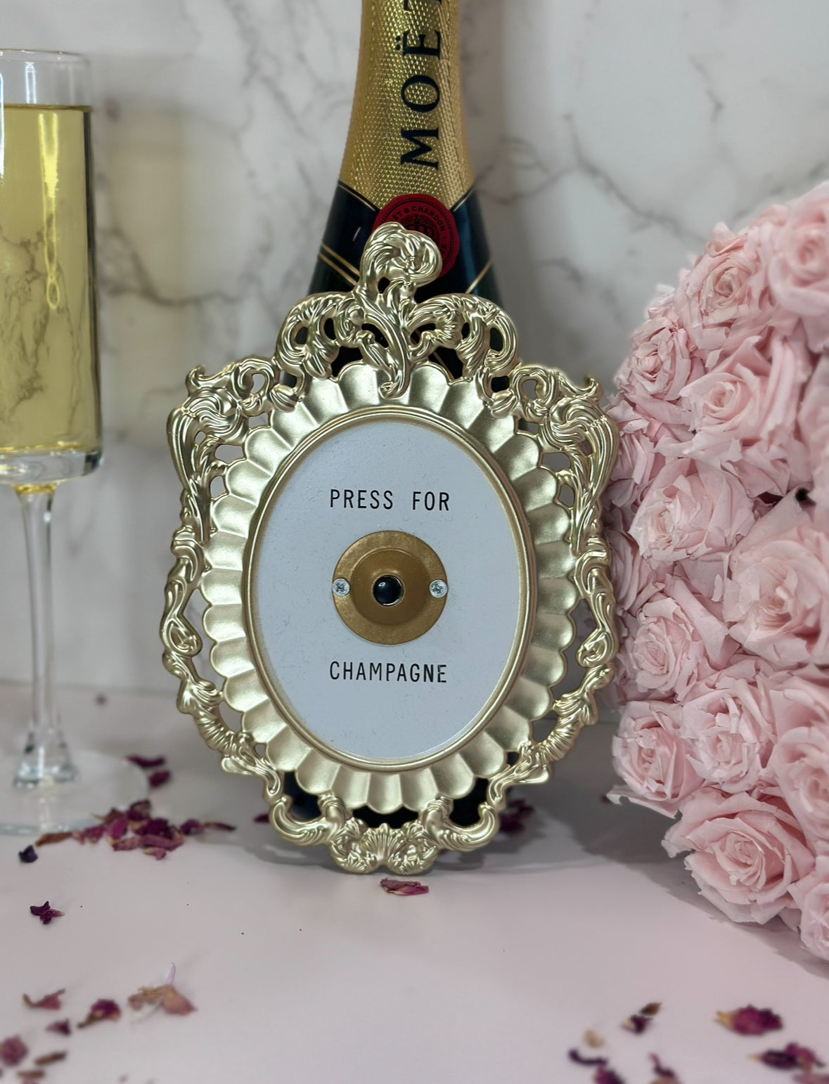 Champagne Functional Doorbell